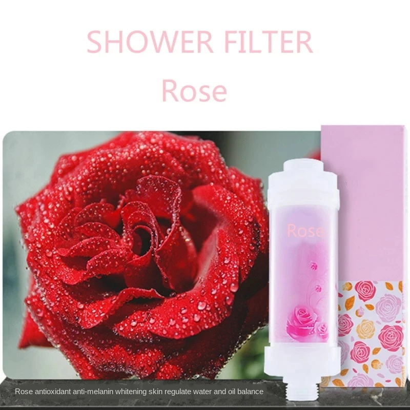 

Shower Filter Bathroom Water Softener Purifie Deagual Scent Bath Water Purifier Water Softener Skin Hair Care Bathroom Filter