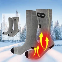 3 temperature levels warmer socks electric heated socks rechargeable battery for winter outdoor skiing cycling sport heate