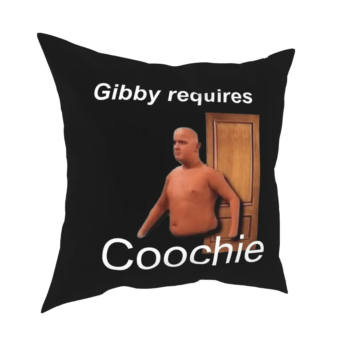 Gibby требует Coochie квадратная наволочка полиэстер печатных Декор Чехлы на подушки