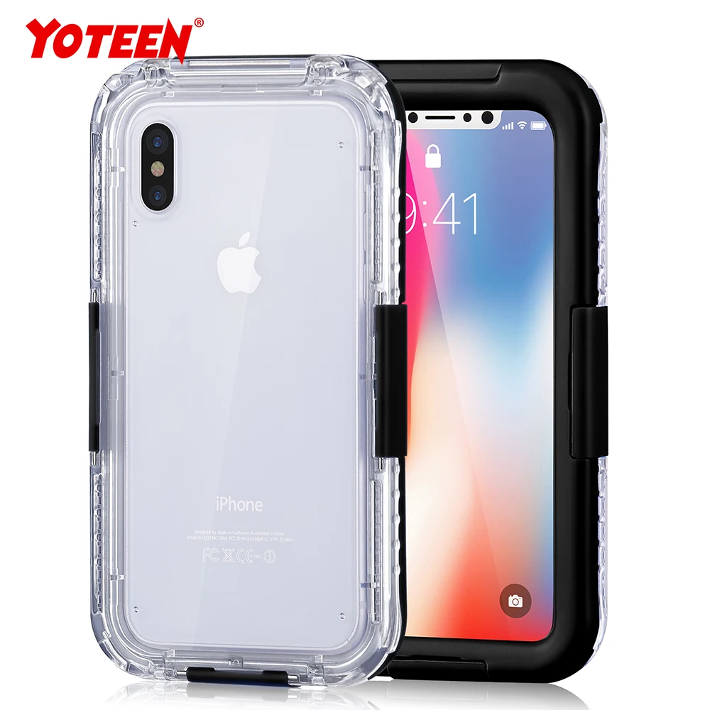 Yoteen водонепроницаемый чехол IP 68 для iPhone X мобильный телефон ударопрочный со