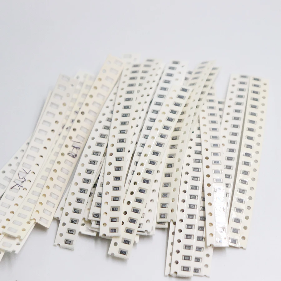 1206 SMD Resistor Kit Assorted Kit 1ohm-1M ohm 1% 33valuesX 20pcs=660pcs Sample Kit images - 6