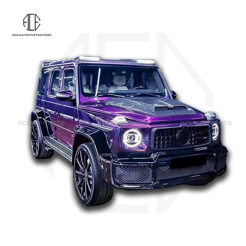 

2019 Комплект кузова для Mercedes Benz G500 G class W463 W464, кузов из полипропилена класса G, над крылом и задним бампером, передним грилем