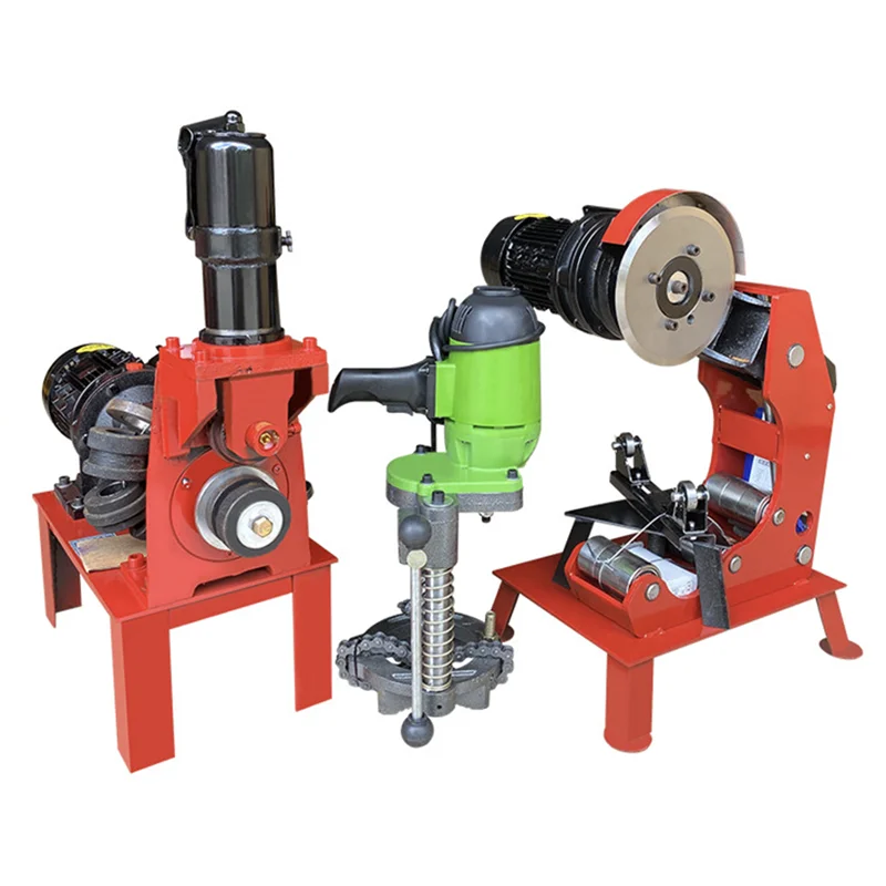 

Pipe Cutting Machine Electric Fire-Fighting Pipe Cutter Automatic Slotting And Boring Hydraulic Rolling Groove Machine