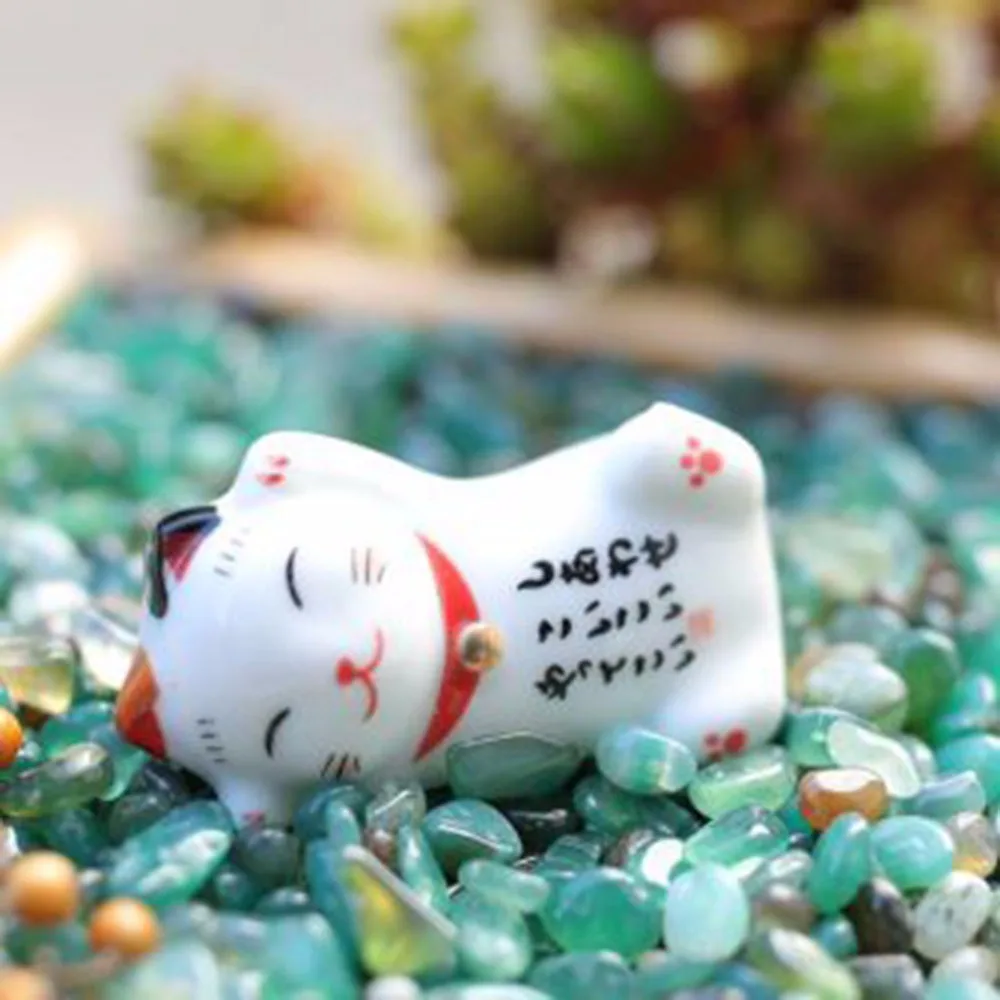 Керамический держатель для палочек в японском стиле 6 видов подушка Lucky Cat