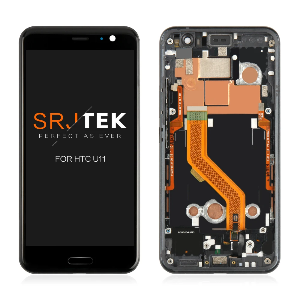 Оригинальный 5 &quot2560x1440 для HTC U11 ЖК дисплей Дисплей кодирующий преобразователь сенсорного экрана в сборе s