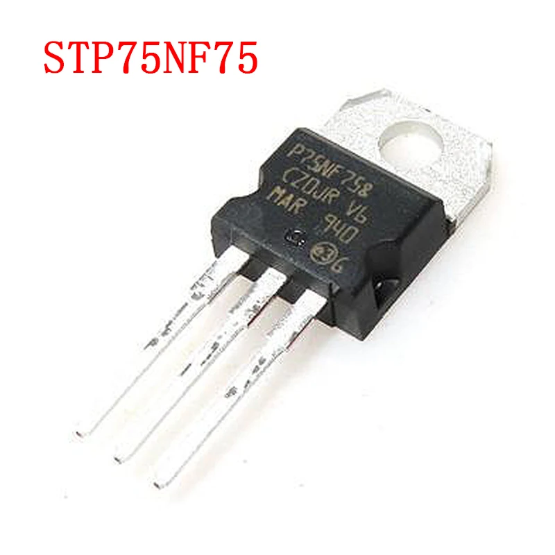 10 шт. STP75NF75 TO-220 P75NF75 TO220 75NF75 Новый МОП полевой транзистор