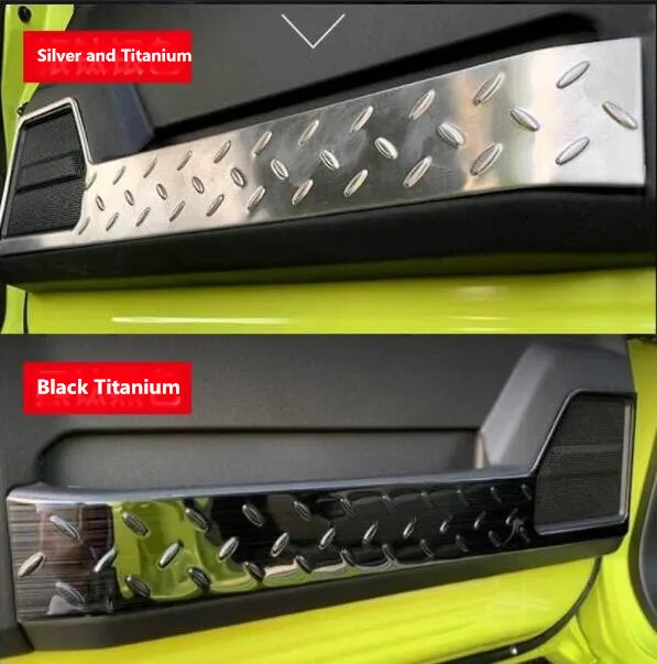 

Application only for 2009 Suzuki JIMNY JB64/JB74 refitted door kick-proof cover Jimmy interior trim protective pad