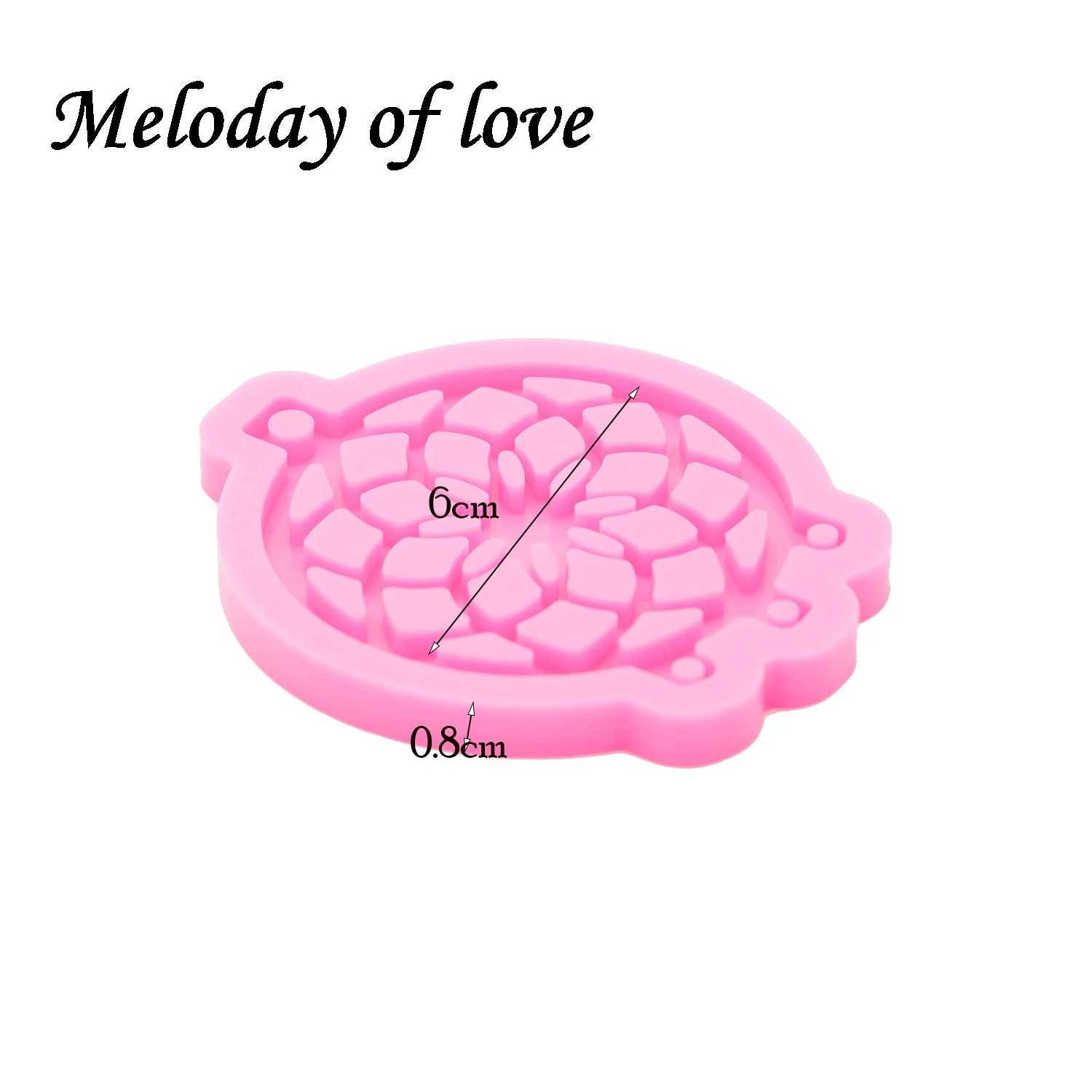 Глянцевая форма для брелока из силиконовой смолы формы литья эпоксидные