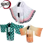 Купальник-кимоно Kochou Shinobu из двух предметов, рассекающий демонов, купальник-бикини, Прозрачное кимоно, кардиган, летний купальный костюм