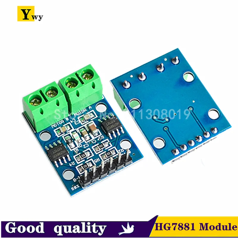

L9110 L9110S / HG7881 HG7881CP Two Road Motor Driven Module For 2 Channel DC Stepper Motor Driver Board H Bridge