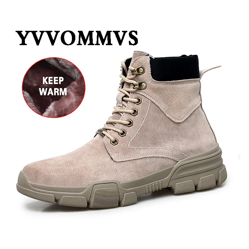 Новинка Сезон осень-зима Ботинки Martin для мужчин и женщин Уличная обувь пар Модная