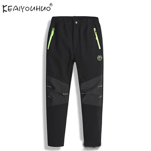Уличные лыжные штаны; Сезон осень-зима; Штаны для мальчиков и девочек; Спортивные леггинсы для детей; Штаны для девочек; Детские утепленные брюки; Одежда для От 5 до 12 лет