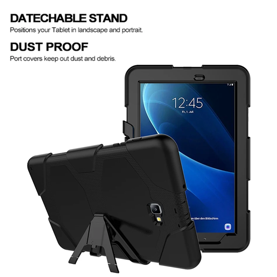 Axbety для samsung Galaxy Tab A6 A 10,1 T580 сверхмощный Полный Защитный Гибридный противоударный чехол для планшета