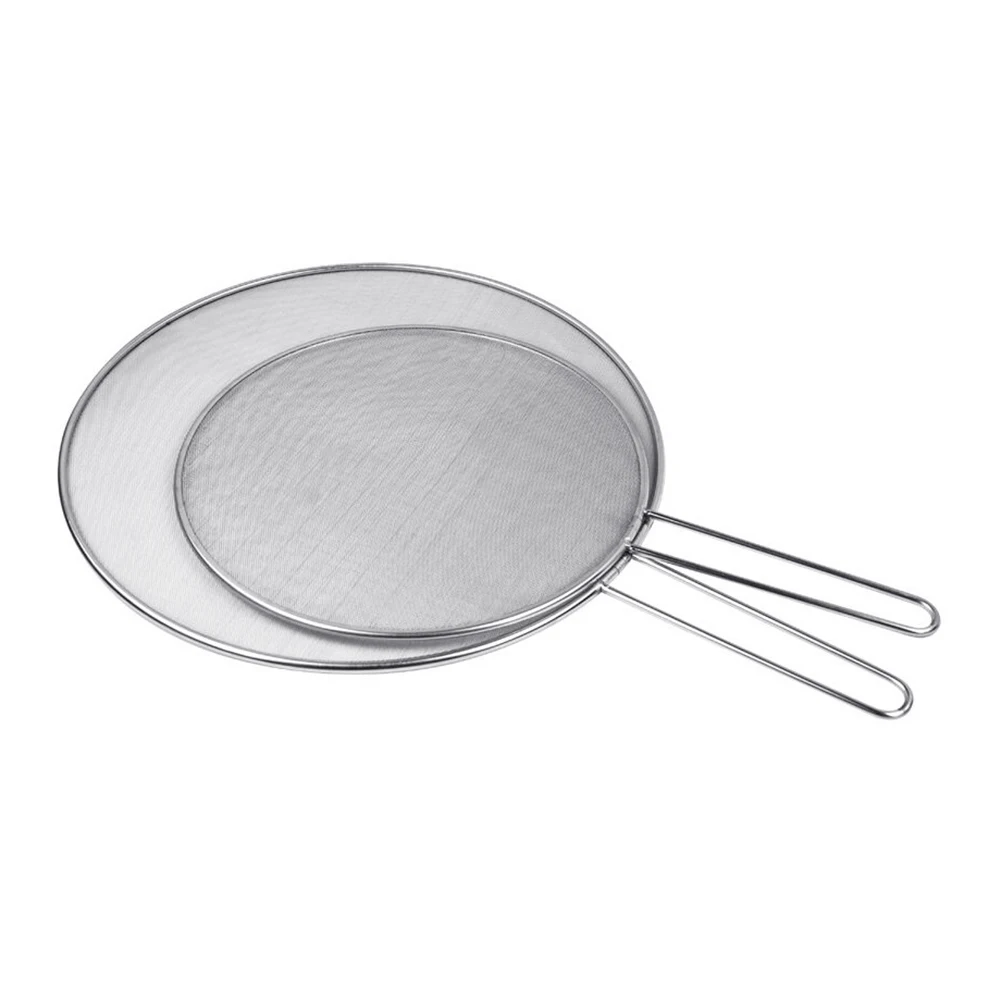 Нержавеющая сталь разбрызгивание экрана маслостойкая крышка защита от разлива покрытие для сковороды
