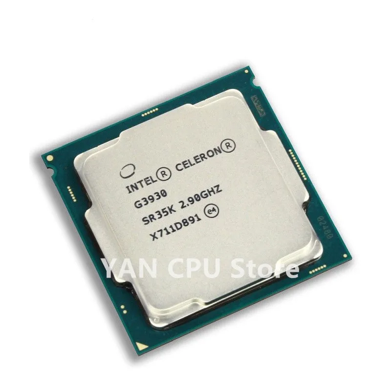 

Feer shipping Intel Celeron G3930 2.9 GHz Dual-Core Dual-Thread CPU Processor 2M 51W LGA 1151