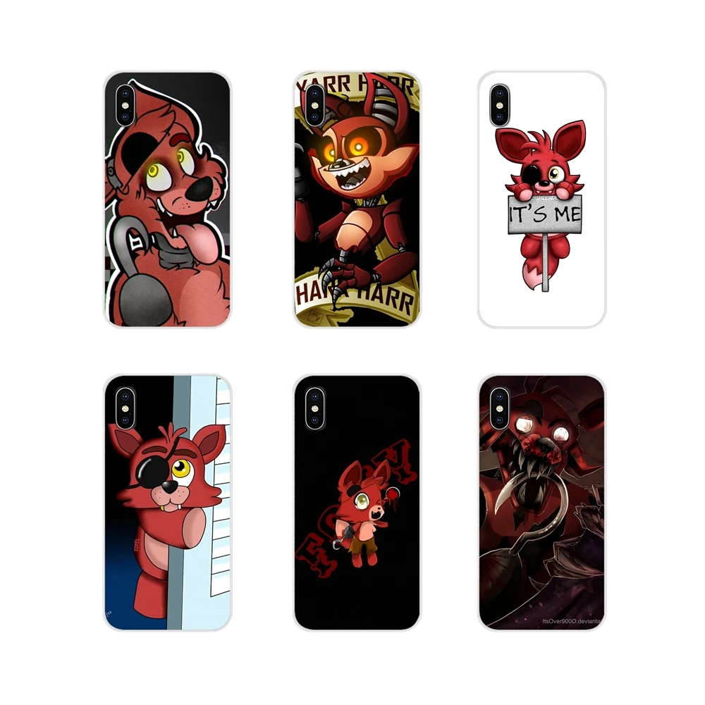 Аксессуары чехлы для телефонов Fnaf плюшевый Фокси Забавный Samsung A10 A30 A40 A50 A60 A70 Galaxy S2