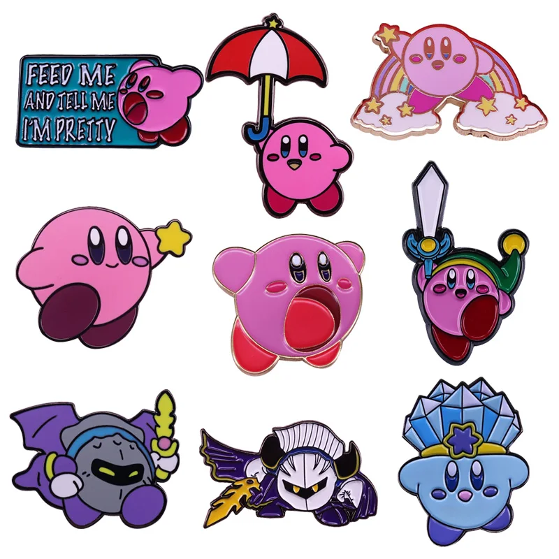 

LT192 Game Player Anime Figures Enamel Pins Badge Brooch Backpack Bag Collar Lapel Decoration Jewelry Gifts for Friends