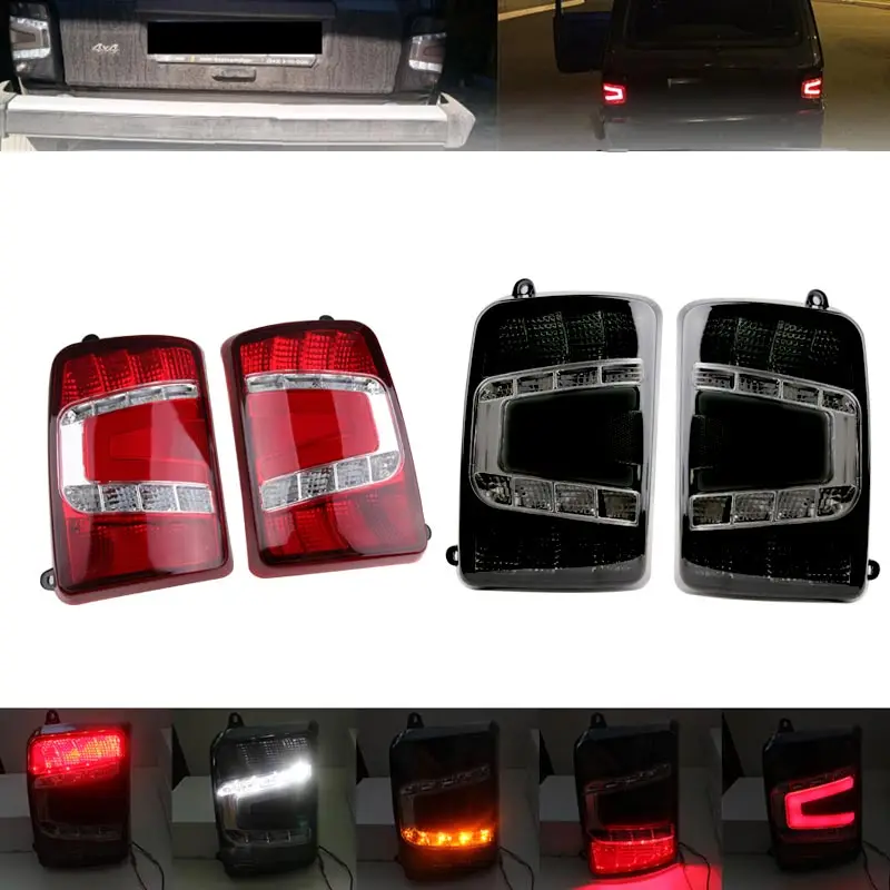 Задний светодиодный фонарь с ходовым поворотным сигналом PMMA / ABS пластик для Lada Niva