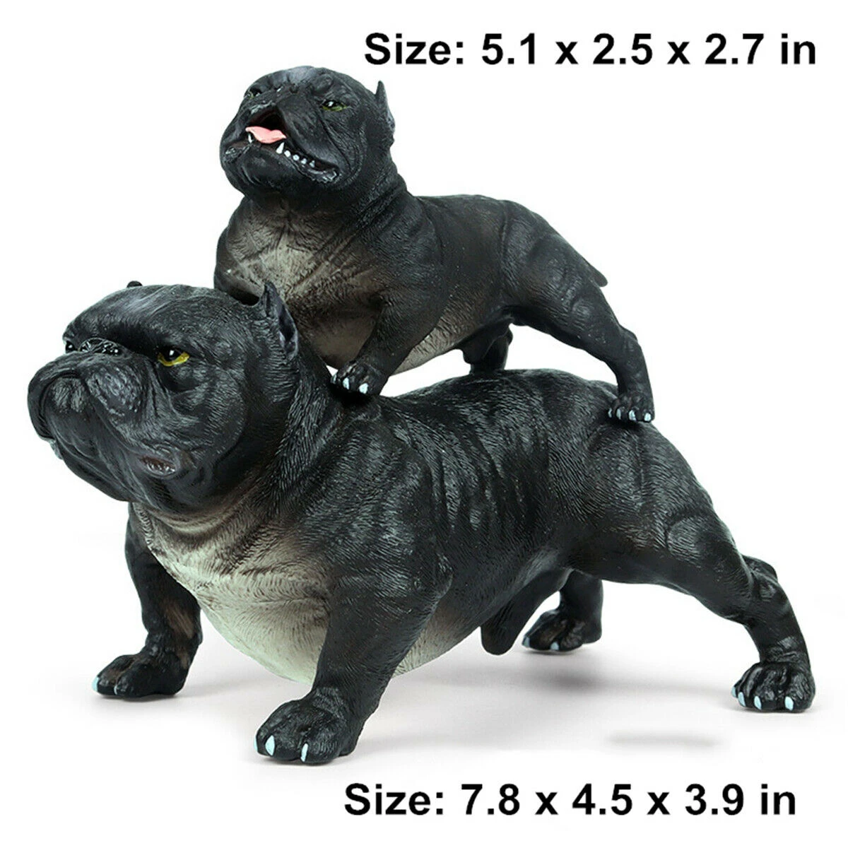 2 шт. американский бык Питбуль семья собака животное фигурка коллектора