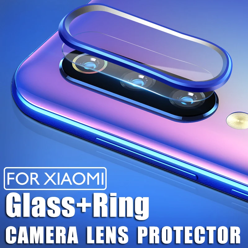 Закаленное стекло + металлическое защитное кольцо для Xiaomi Mi 9 lite Pro SE A3 9Pro 9SE Mi9 MiA3