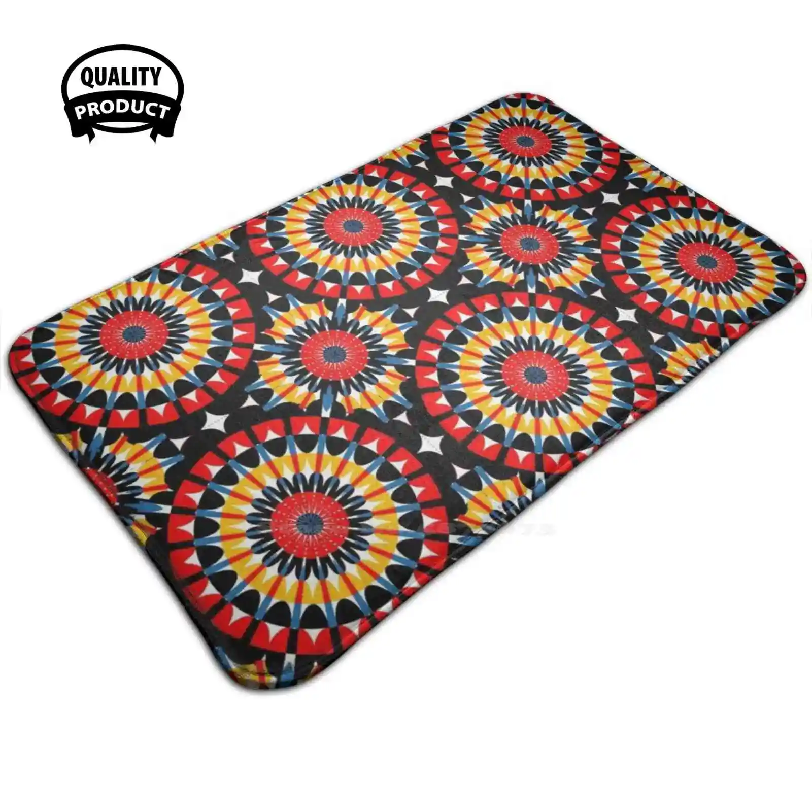 Медальон первичного цвета мягкий домашний Противоскользящий коврик ковер