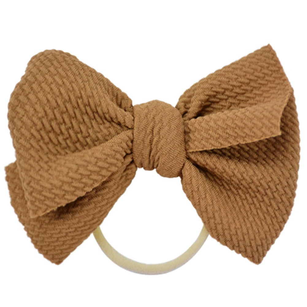 Детские повязки голову-большой бант двухслойные банты девушки тюрбан Дети Топ