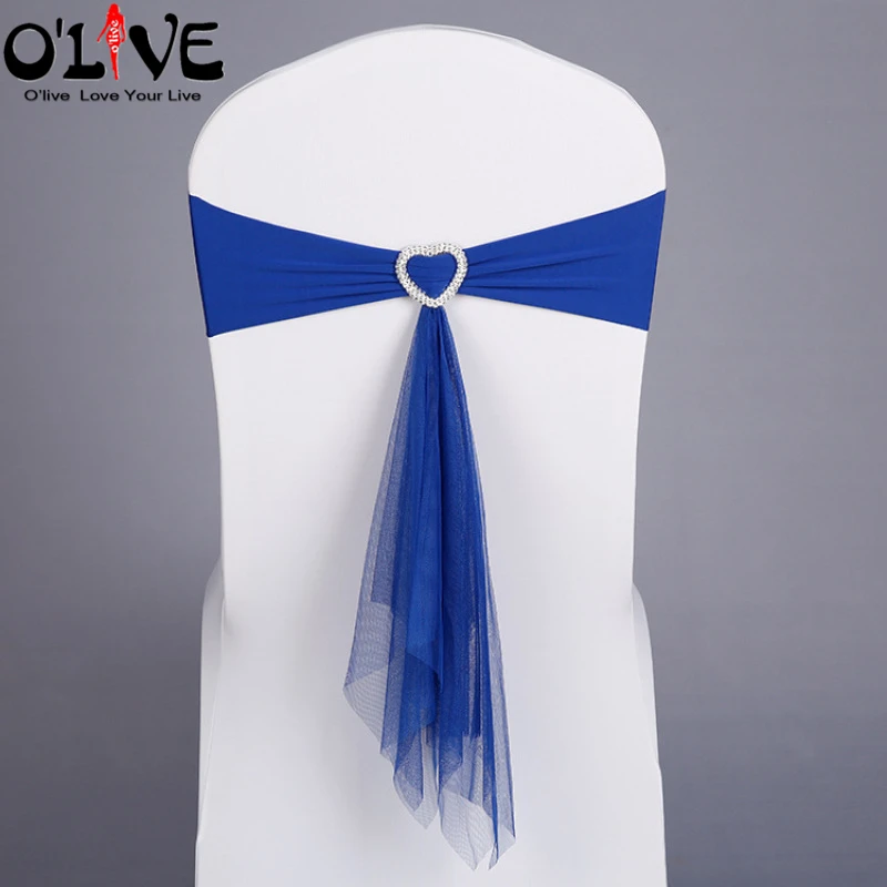 Галстук бабочка для стула из спандекса и лайкры чехлы на стул стрейч фоторемень с