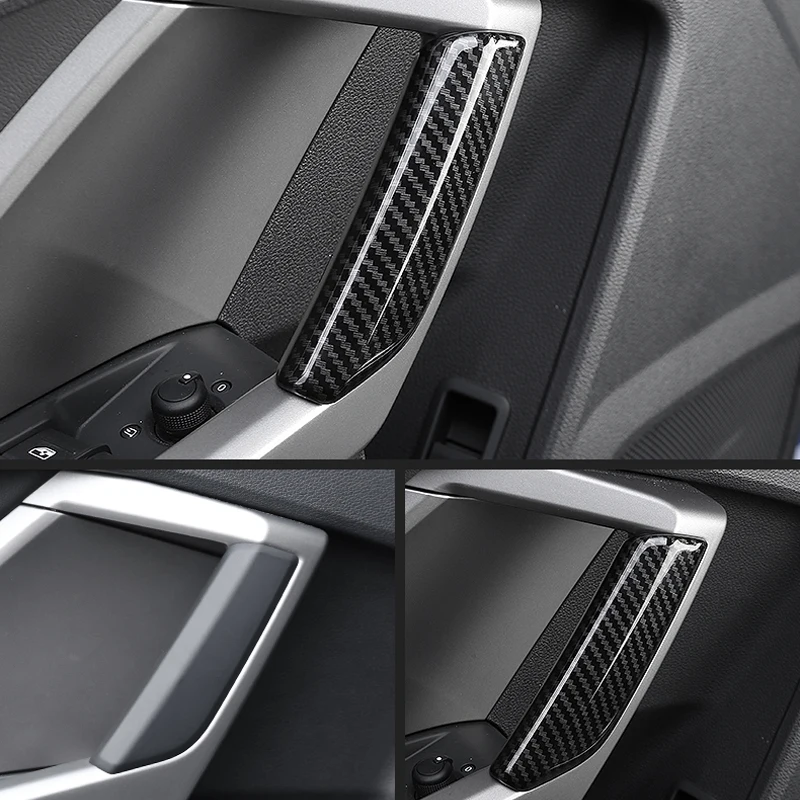 

Fit for Audi Q3 F3 Sportback 2019 2020 2021 Car Accessories ABS Side Door Handle Decorative Cover Trim 4pcs