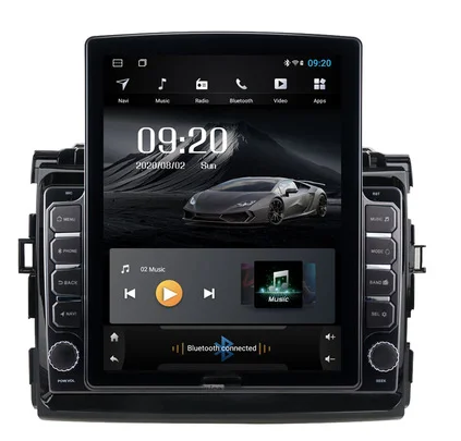 

9.7" octa core tesla style vertical screen Android 10 Car GPS radio Navigation for Toyota previa estima 2006-2009