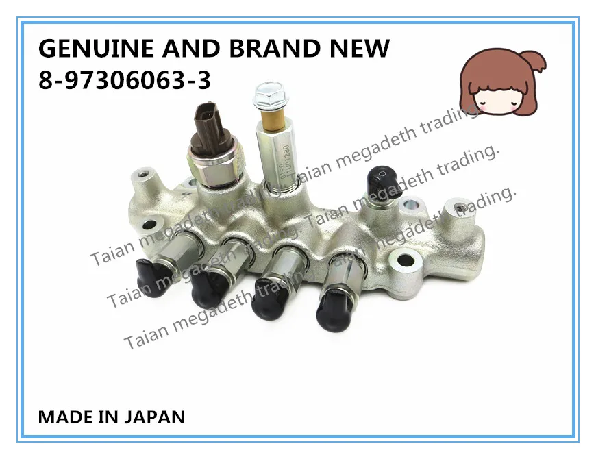 GENUINE AND BRAND NEW DIESEL FUEL COMMON RAIL ASSY 095440-0350 8973060633 8-97306063-3 FOR 4HK1 ENGINE | Автомобили и мотоциклы