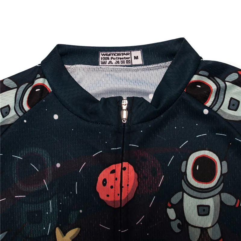 Велосипедная майка Weimostar с мультяшным рисунком одежда для велоспорта