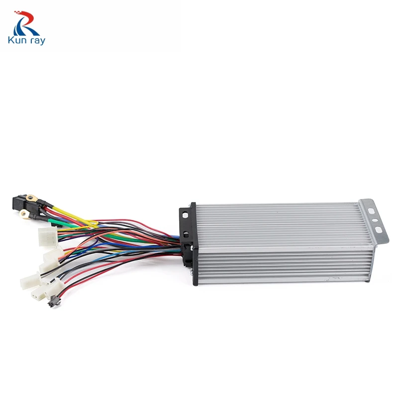 KUNRAY бесщеточный контроллер скорости двигателя 12Mosfet 800 Вт 1600 48 В постоянного тока