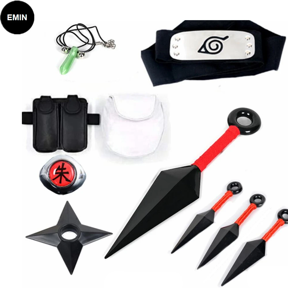 

Аксессуары для косплея по мотивам аниме, ниндзя, Коноха, аксессуары для костюма, кольцо, реквизит для Хэллоуина, подарки для вечеринки