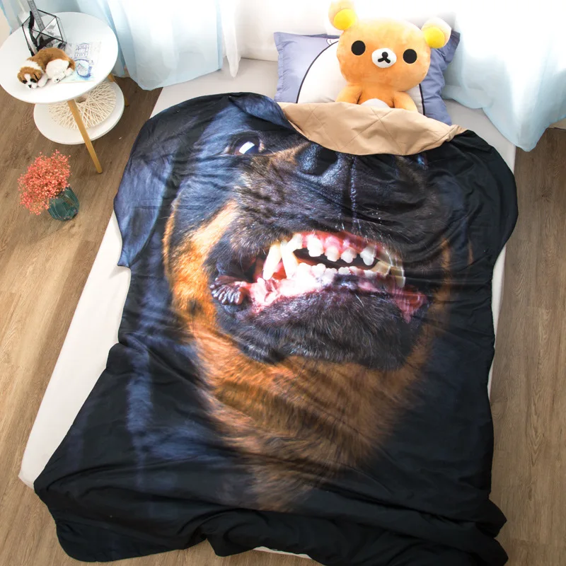 Одеяло с куриной капустой Хлопковое одеяло мягкое 3D рисунком из мультфильма