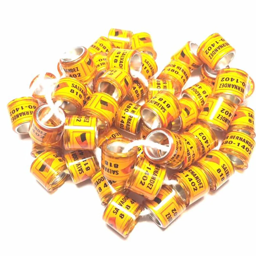 2020 Homing голубинное кольцо птицы браслеты для ног ленты птиц 8 мм с Лофт название