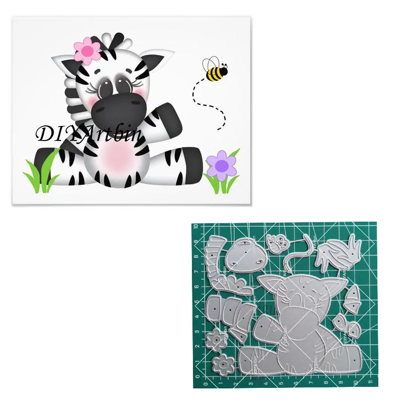 

2021 Spring Girl Cow Cutting Dies Layering Die Photo Album Scrapbooking Fustelle Stencil Craft Dies For New Year