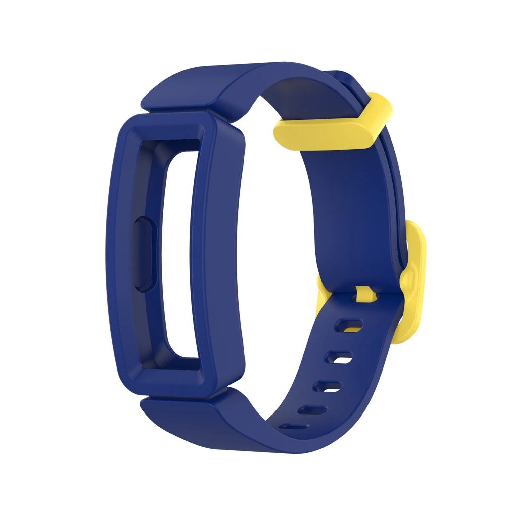 11 Силиконовый ремешок на запястье, Браслет для Fitbit Inspire/Inspire HR Fitbit Ace 2 ACE2 Смарт-часы сменный ремешок для часов - Цвет: 11
