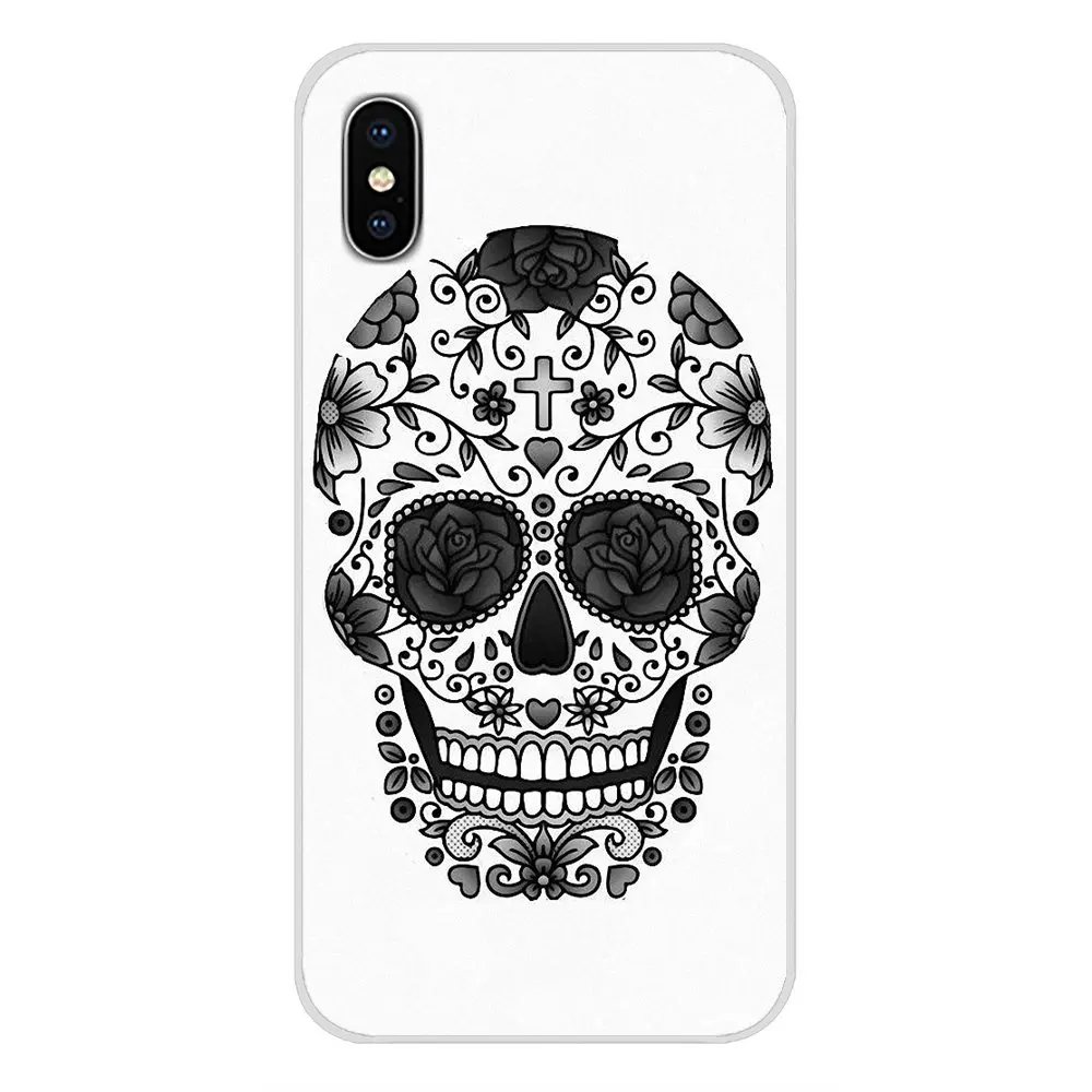 Мягкий чехол для Oneplus 3T 5T 6T Nokia 2 3 5 6 8 9 230 3310 1 7 Plus 2017 2018 новый рисунок черепа крутой