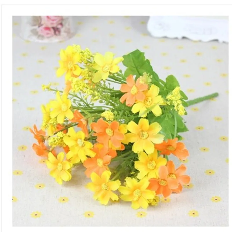 Один Букет из 7 веток и 28 головок милый женский свадебный цветочный букет