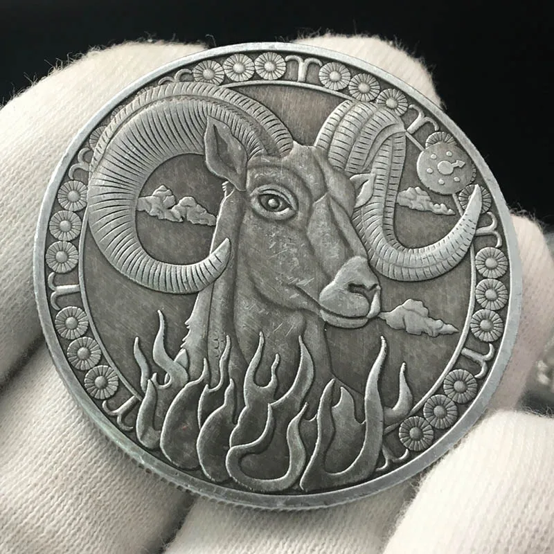 12 шт. в упаковке двенадцать созвездий зодиака Серебряная Юбилейные монеты евро