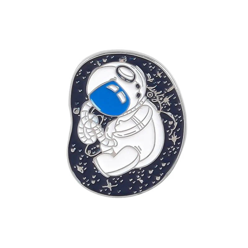 

Cartoon Astronaut Astronaut Enamel Pins Fashion Collection Commemorative Badge Brooch To Give A Friend A Gift