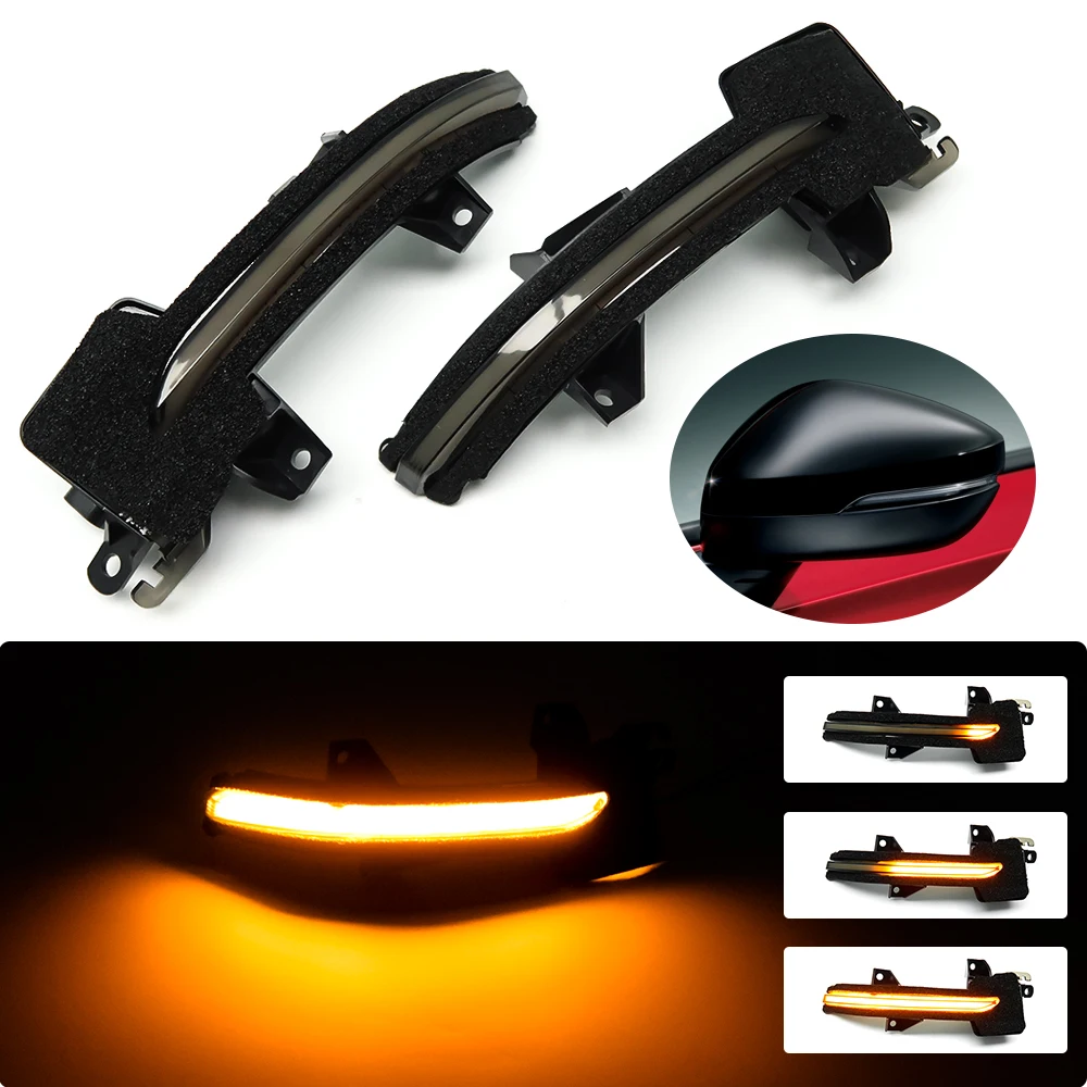 

LED Dynamic Turn Signal Side Mirror Light Rearview Mirror Indicator Lamp Lights For Civic 11th 2022 FE / FL