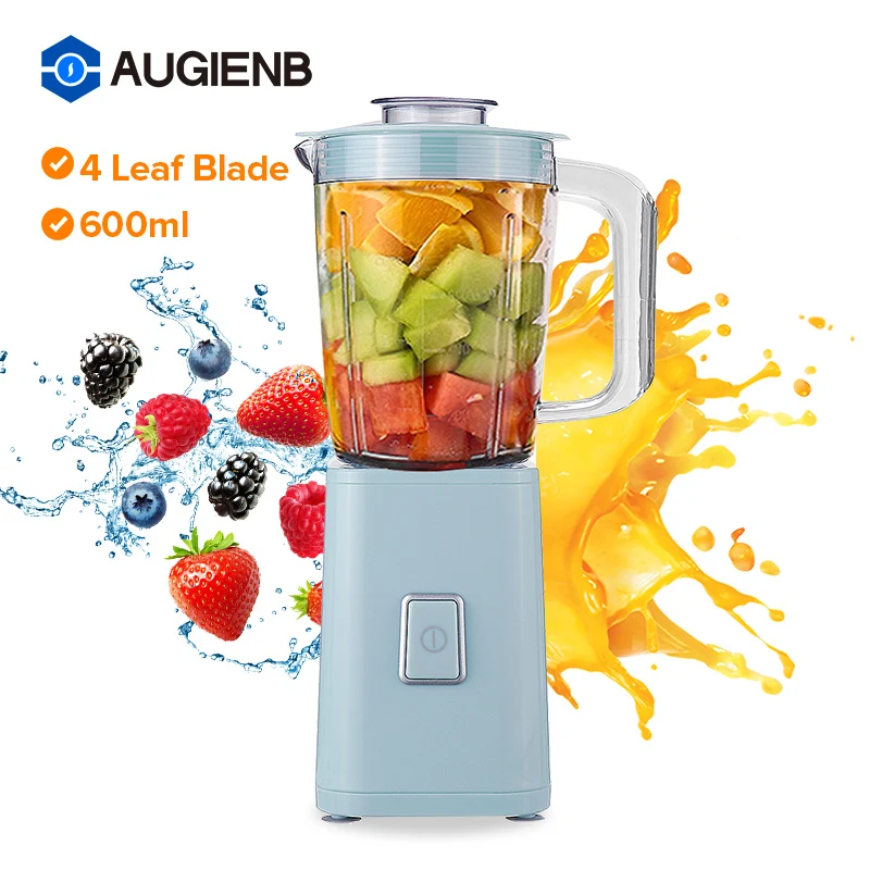 

1000W Electric Blender Fruit Food 2 in 1 Juicers 600ml Milkshake Mixer Meat Grinder Multifunction Home Juice Maker Machine