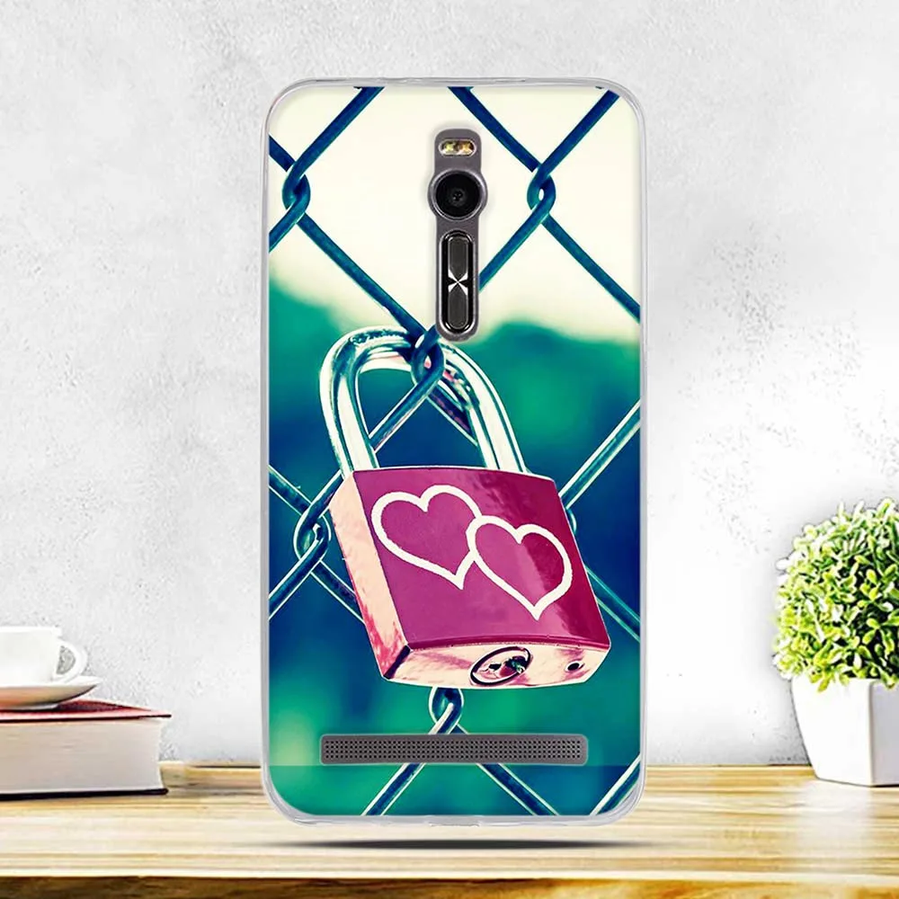 Для Asus ZenFone 2 ZE551ML 5," Мягкий ТПУ цветочный чехол для телефона для ASUS Zenfone 2 Deluxe ZE551ML ZE550ML Z008D Z00AD Deluxe ZE551ML
