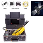 HD 42 мм двойной объектив эндоскоп Инспекционная камера водонепроницаемый 20 м кабель канализационная труба бороскоп промышленный монитор камеры