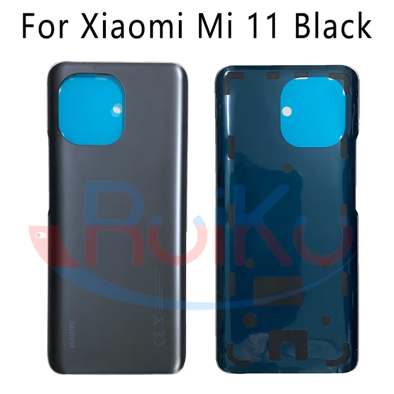 Задняя крышка батарейного отсека для Xiaomi Mi 11 | Мобильные телефоны и аксессуары