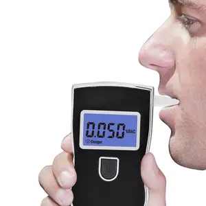 Профессиональный автомобильный алкотестер, высокоточный детектор алкоголя, Алкотестер с ЖК-дисплеем и подсветкой