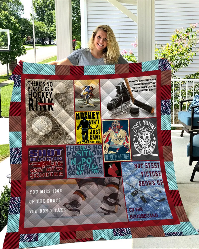 3D для моего сына Puck Стёганое одеяло мультяшное покрывало на кровать с цифровой