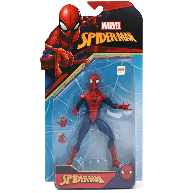 04 Spider-man Игрушка Марвел Человек-паук в стихах паук мультяшная фигурка Питер Паркер Человек Майлз Моралес Гвен легенды куклы игрушки - Цвет: 04 Spider-man