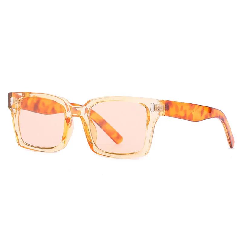 

Rectangle Sunglasses Woman Sun Glasses Man Vintage Gradient Sunglass Acrylic Lens Eyeglasses Female Shades UV400 Oculos De Sol